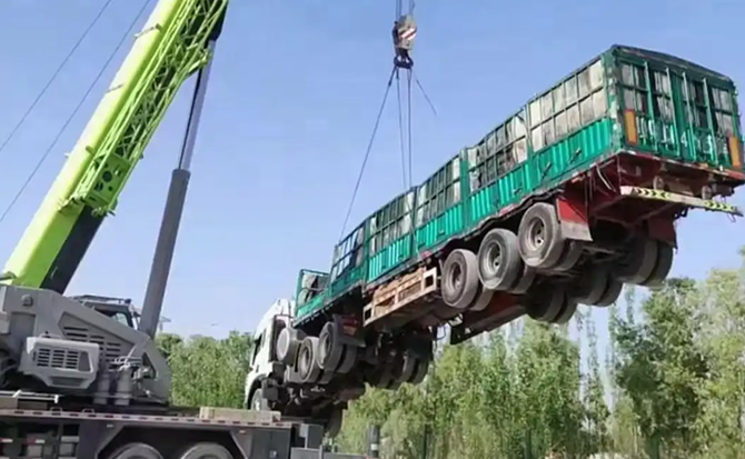 翔安区道路脱困救援案例
